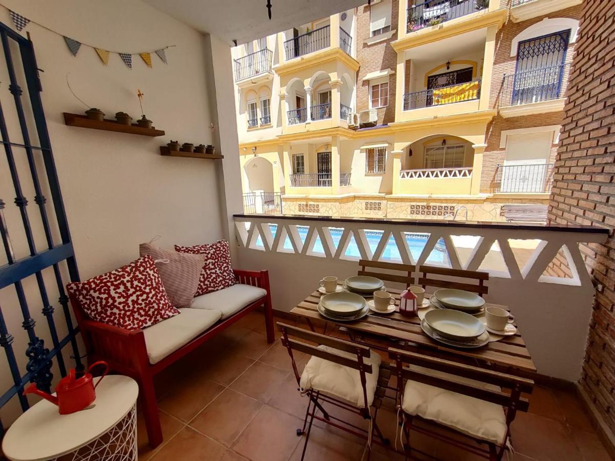 Precioso Apartamento Con Piscina Cerca De La Playa Torrox Costa Málaga Exterior foto